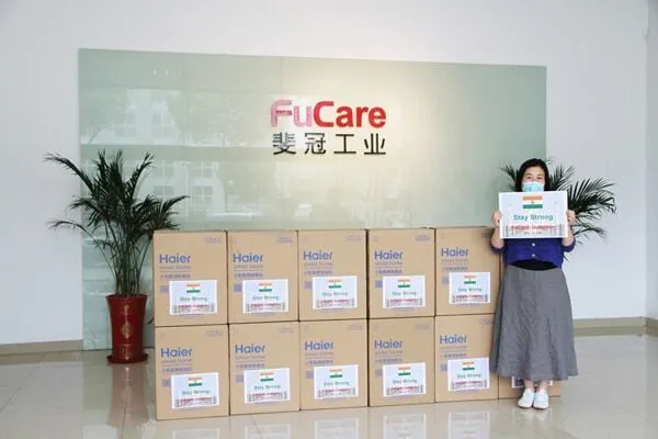 FUCARE Donates Medical Oxygen Concentrators to India Red Cross